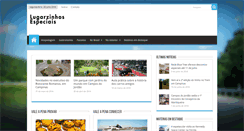 Desktop Screenshot of lugarzinhosespeciais.com